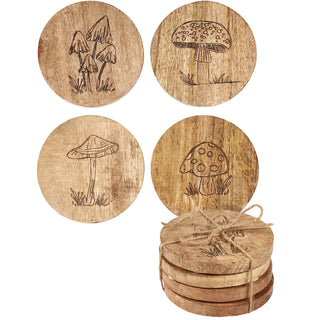 Primitives by Kathy Drink Coaster, 4" Diameter x 0.25", Multicolor
