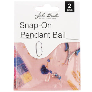 John Bead Jewelry Finding, Small, silver