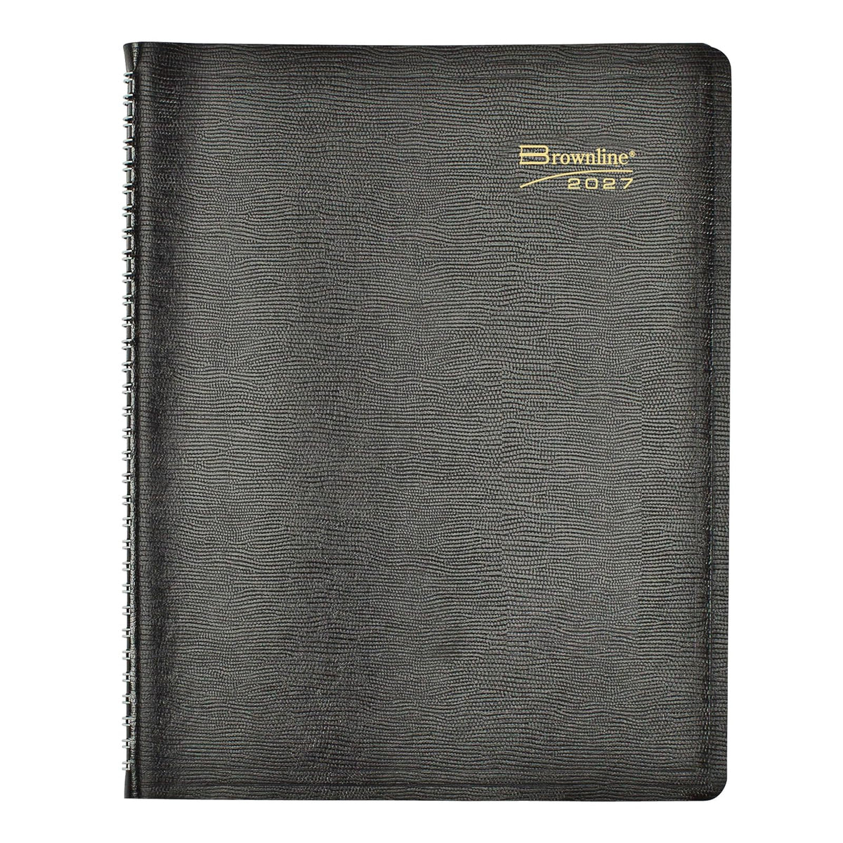 Brownline Planner, 11" x 8.5", Black