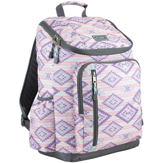 FUEL Backpack, 18.75" x 13.5" x 7.25", Pink Aztec