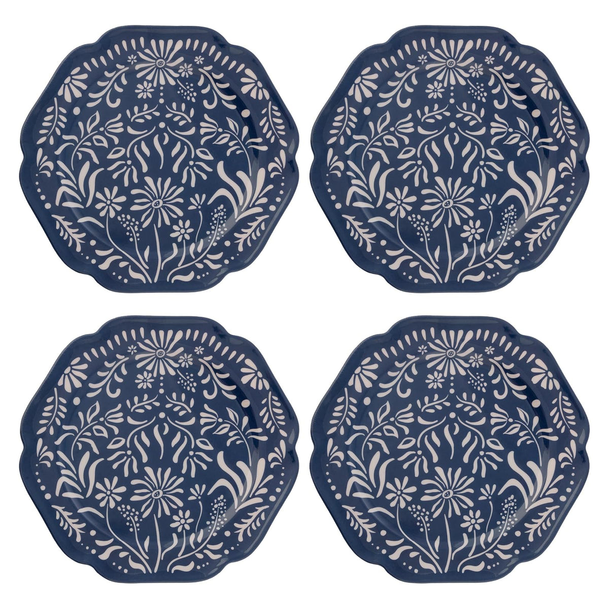 Karma Dishware Plate, 10.75 inches, Mykonos