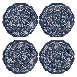 Karma Dishware Plate, 10.75 inches, Mykonos