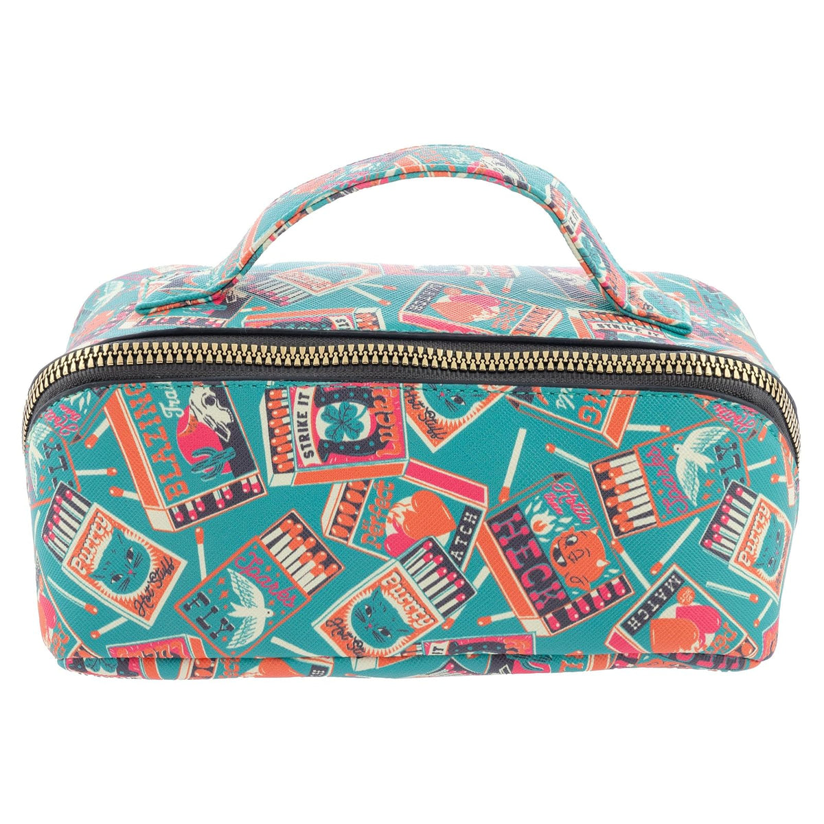 Karma Cosmetic Case, 7"L x 3"W x 3"H, Matchbook