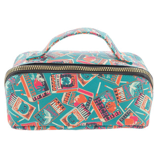 Karma Cosmetic Case, 7"L x 3"W x 3"H, Matchbook