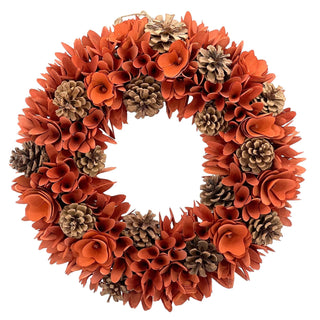 Galt International Wreath, 18", Orange