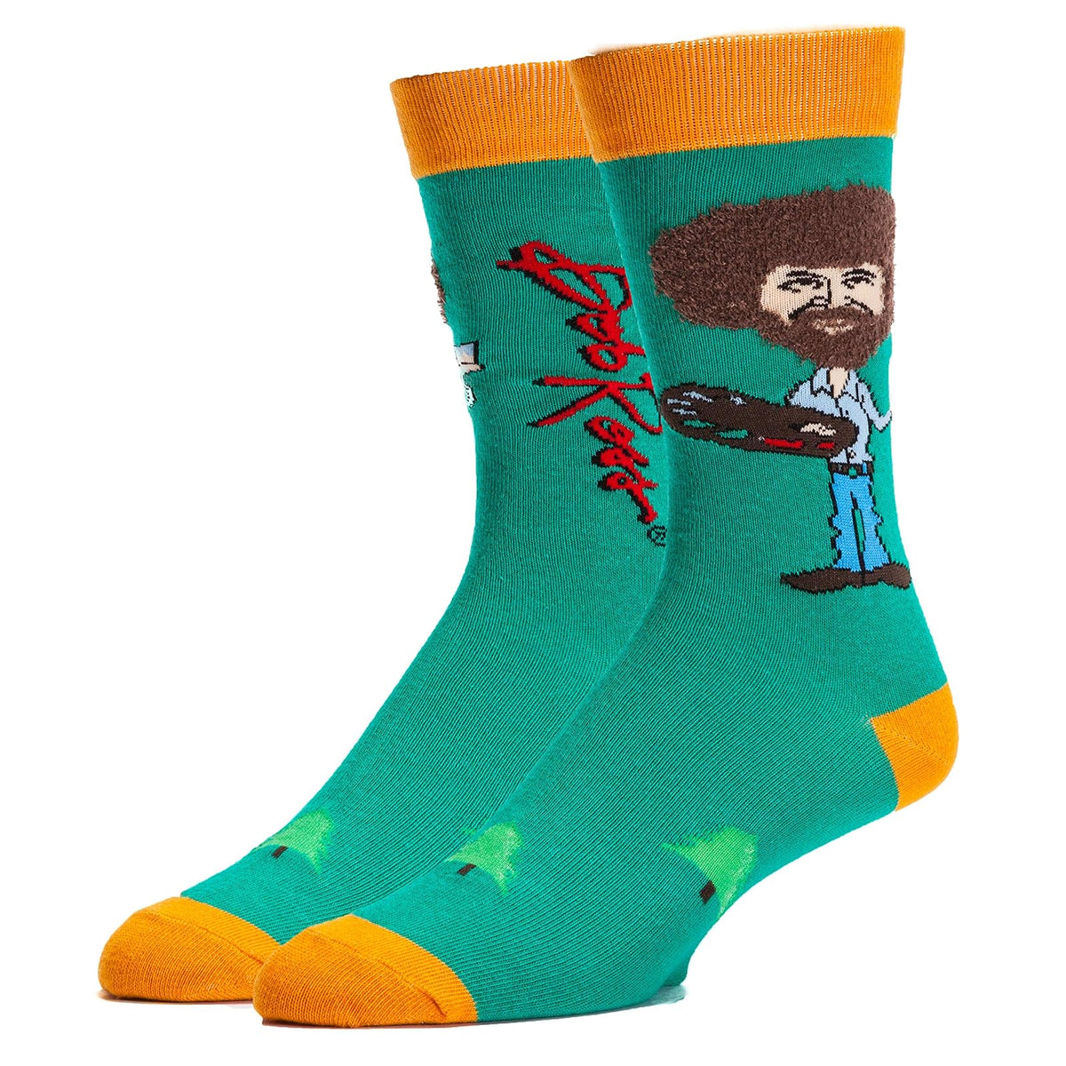ooohyeah Socks, 8-13, True Bob Ross