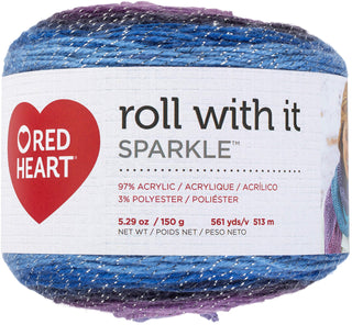 Red Heart Yarn, 1 Pack, Multicolor