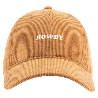 Karma Hat, Howdy, Corduroy Embroidered Hat