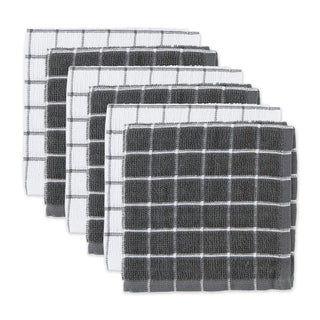 DII Towel, 12x12", Gray