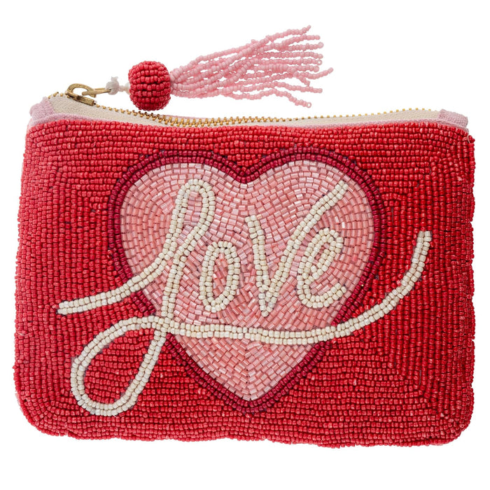 Karma Cosmetic Case, Red, Love