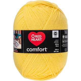 Red Heart Yarn, Medium Weight #4, Lemon