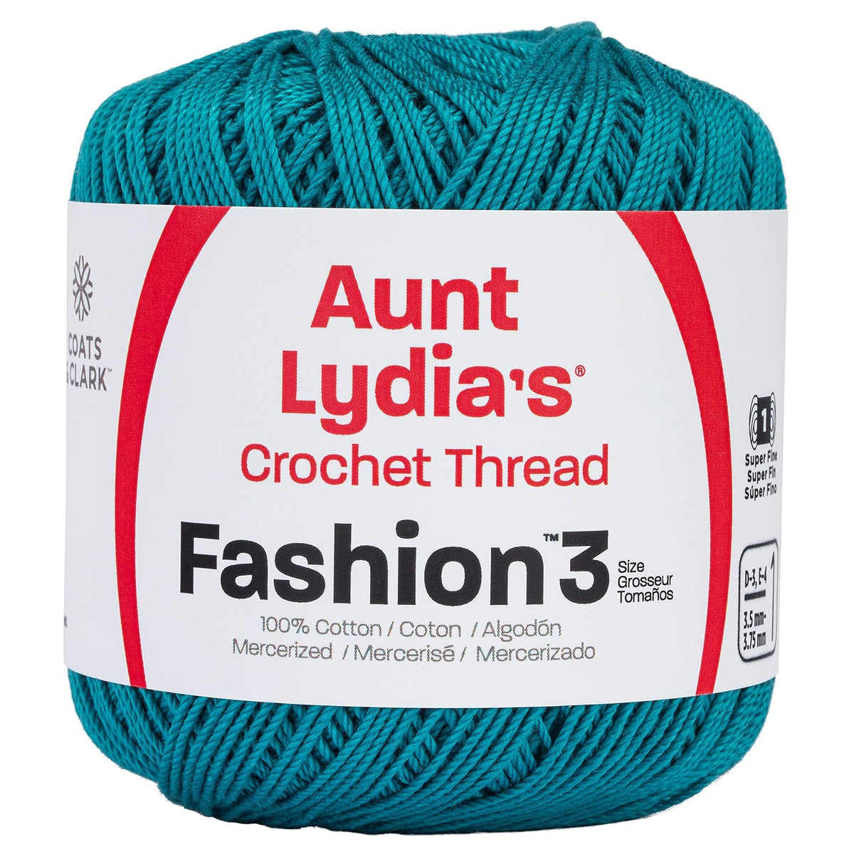 Red Heart Yarn, Size 3, Warm Teal