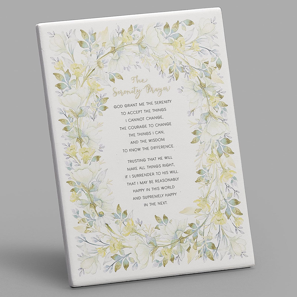Roman Decorative Signage, 8" H, Multi
