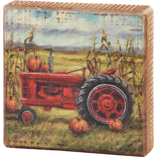 Primitives by Kathy Decorative Signage, 4 inches by 4 inches, Multicolor