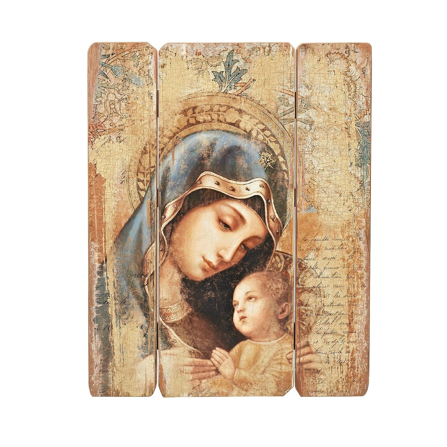 Roman Josephs Studio Madonna and Child Decorative Panel, 26 by 20.25-Inch