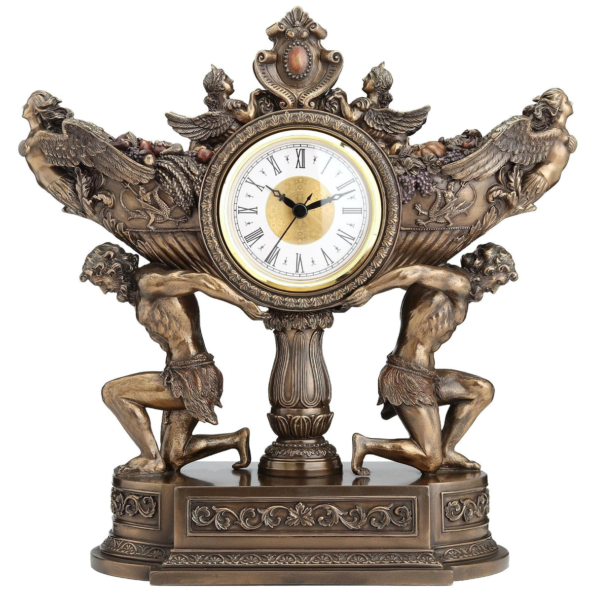 UNICORN STUDIO Clock, Small, Bronze