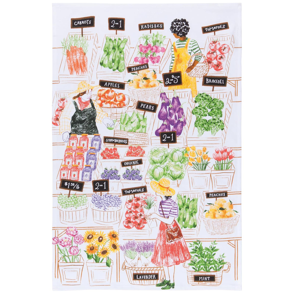 Now Designs Towel, 1 EA, Locally Grown