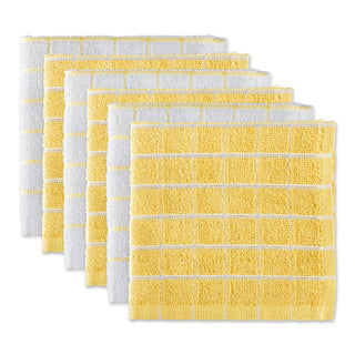 DII Towel, 12x12", Yellow