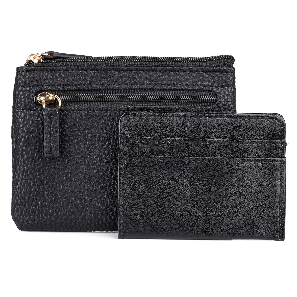 Julia Buxton USA Coin Purse Pouch, one size, Black