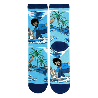 ooohyeah Socks, Bob Ross Waves, Modern