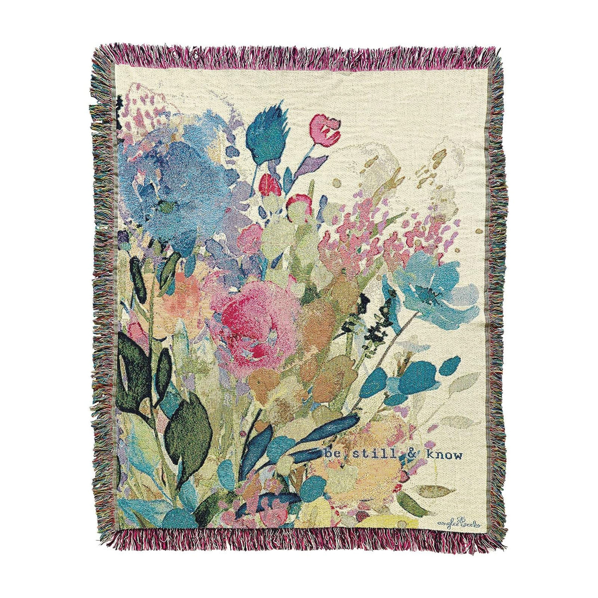 Manual Woodworker Blanket, 50" x 60", Multicolor