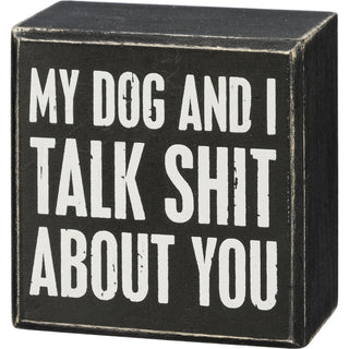 Primitives by Kathy Decorative Signage, 11x16 inches, Black