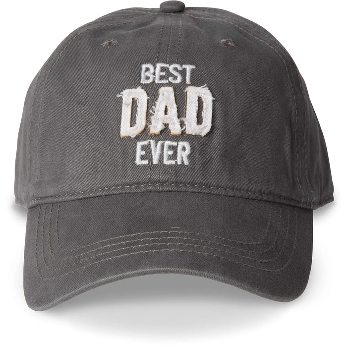 Pavilion Gift Company Hat, Grey, Best Dad Ever