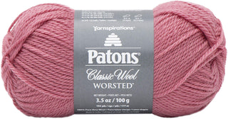 Patons Yarn, 3.5 oz, 194 yds, Rose