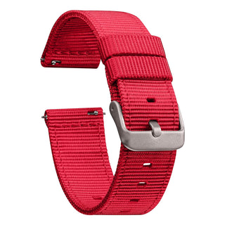 GadgetWraps Watch Band, 20mm Width (Check devices list below), Dark Red