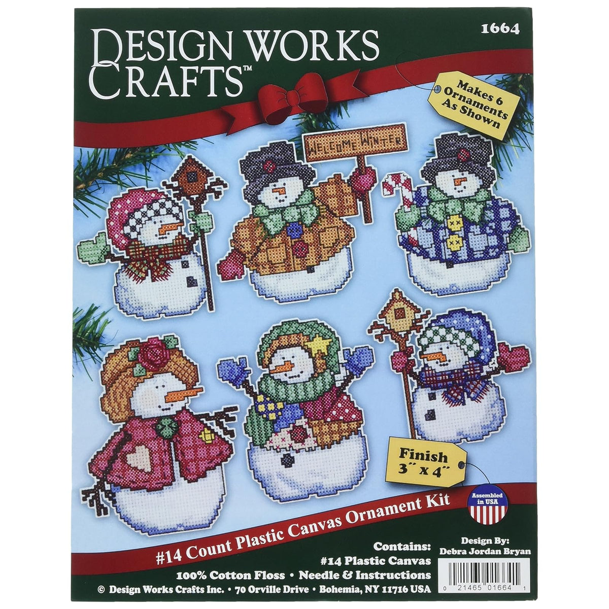 Design Works Crafts Art Craft Kit, 4", Multicolor