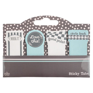 Karma Self Stick Note, One Size, Houndstooth