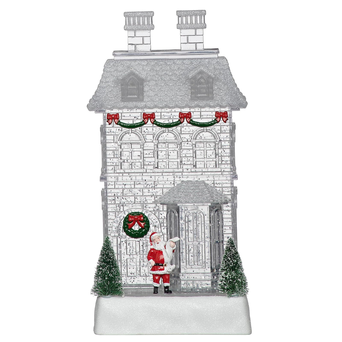 Roman Snow Globe, Clear, Classic
