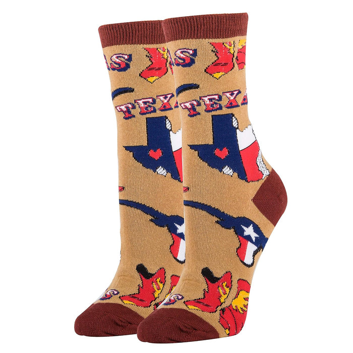 ooohyeah Socks, Texas Love, Modern