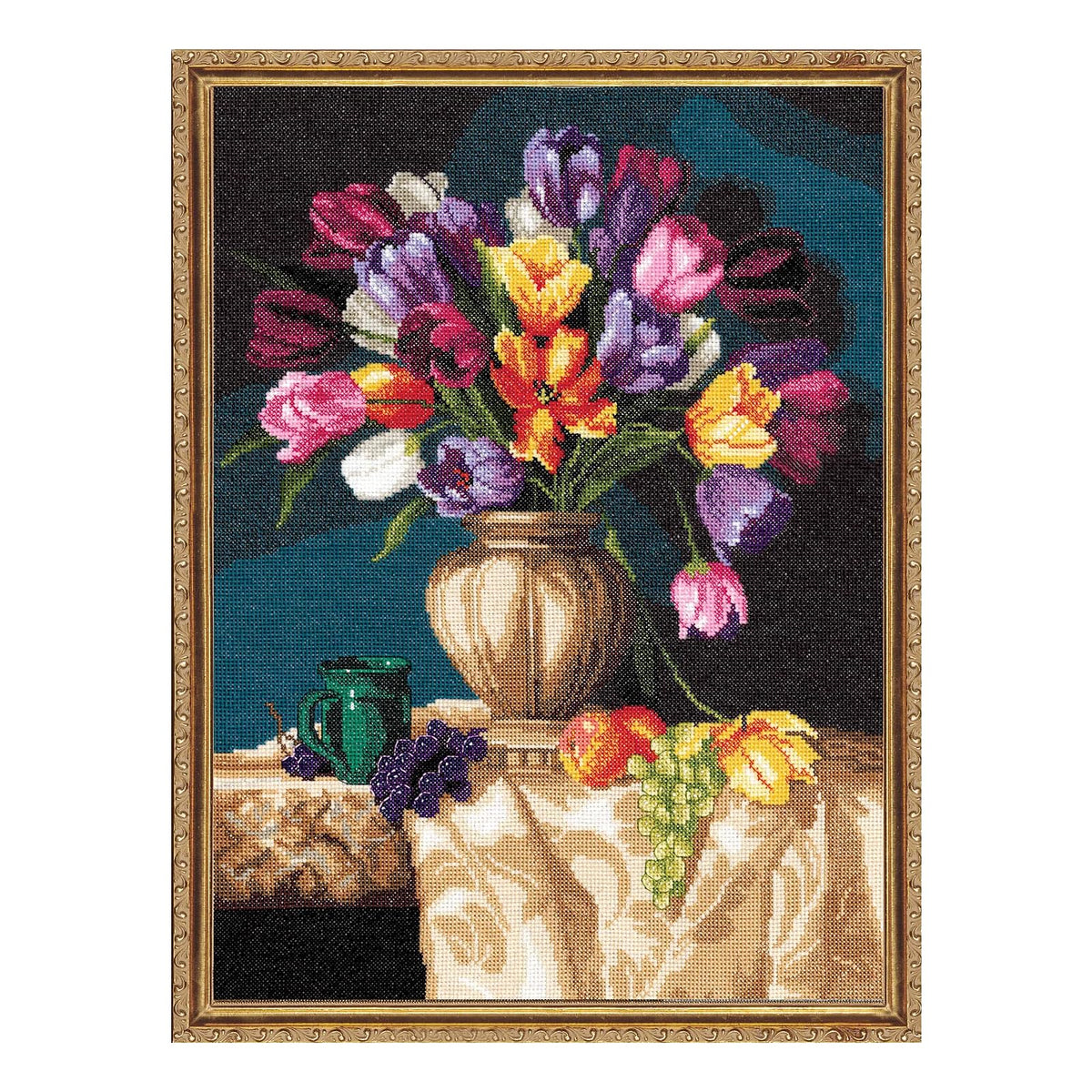Design Works Crafts Art Craft Kit, By the yard, Blue, Orange