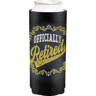 Spoontiques Beverage Insulator, One size, I'm Retired, Slim