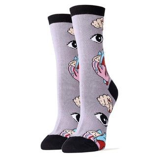 ooohyeah Socks, Eye Heart You, Modern