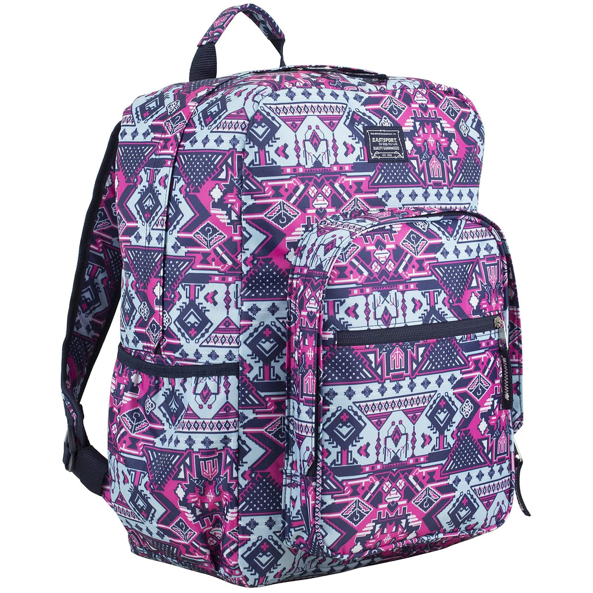 Eastsport Backpack, One Size, Navy/Tribal Print