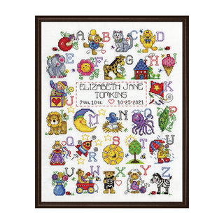 Design Works Crafts Art Craft Kit, By the yard, ABC Fun