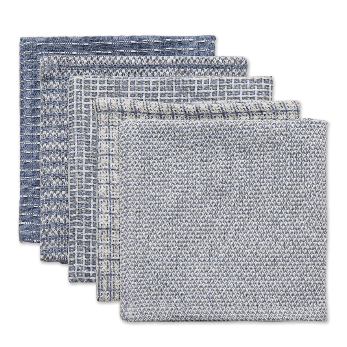 DII Towel, Dishcloth, 12x12 in, Stonewash Blue