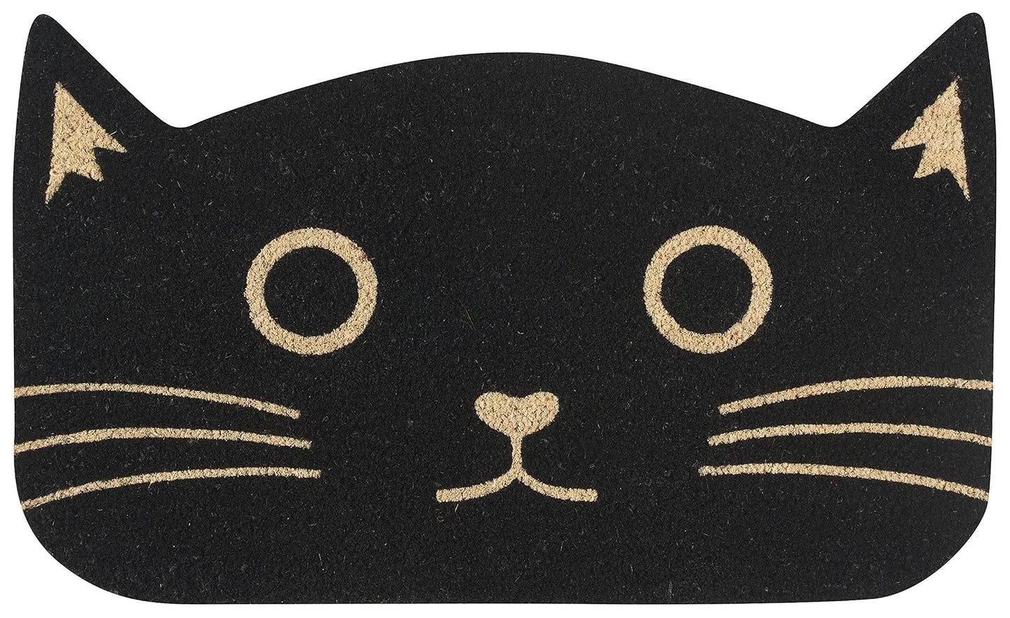 Now Designs 3075181 Doormat, Black Cat, 1 EA
