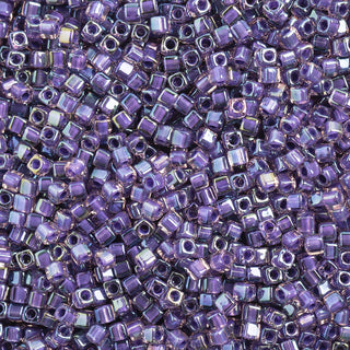 John Bead Craft Bead, Size: 1.8mm, Purple Opaque AB Luster