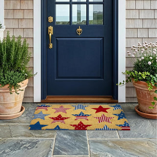 Home Furnishings By Larry Traverso Rug, 1'6" x 2'6" (Rectangular), Stars and Str