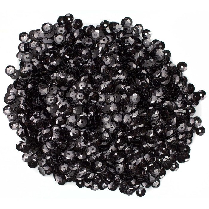 Cousin Craft Bead, 5mm, Black