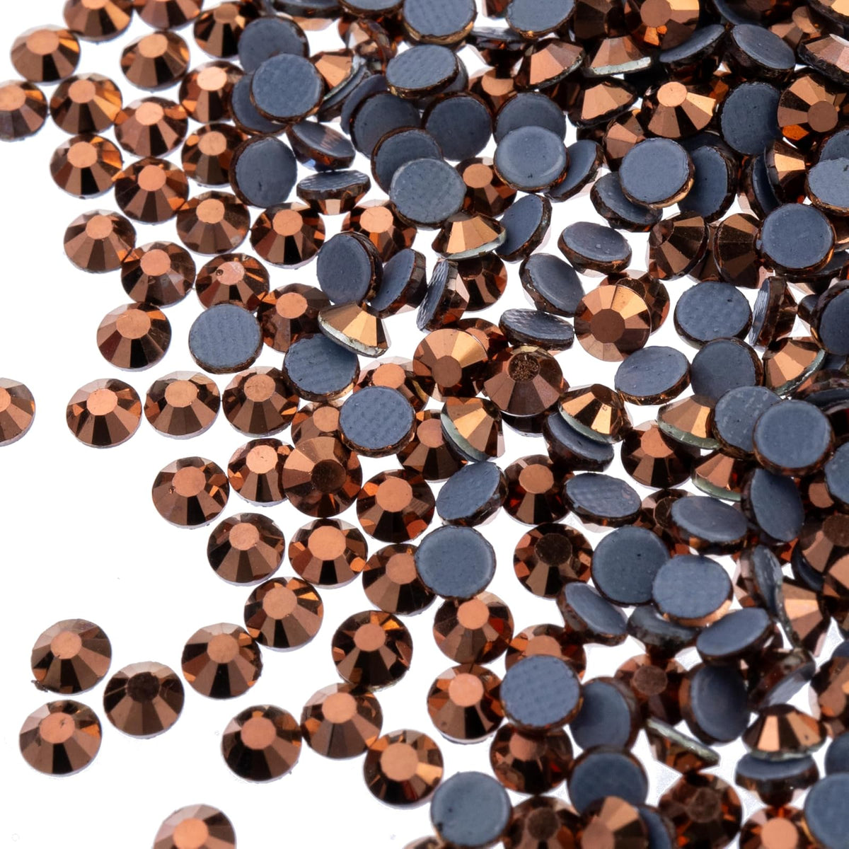 Crystal Lane Diy Craft Bead, ss16, Metallic Rose Gold