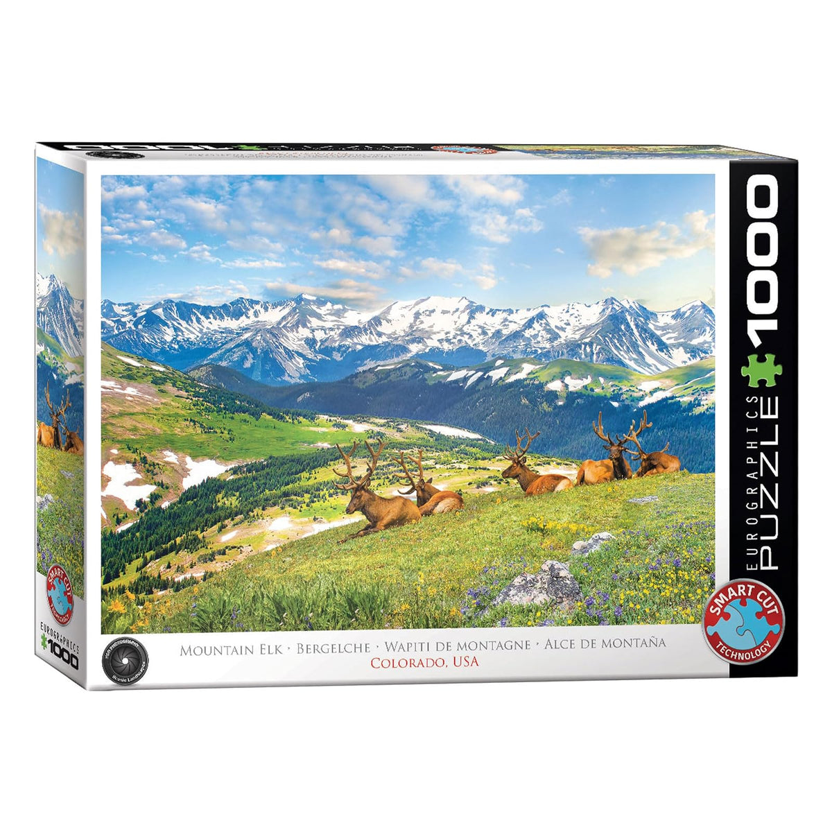 EuroGraphics Puzzles, 1000 pieces, 19.25" x 26.5", Multicolor