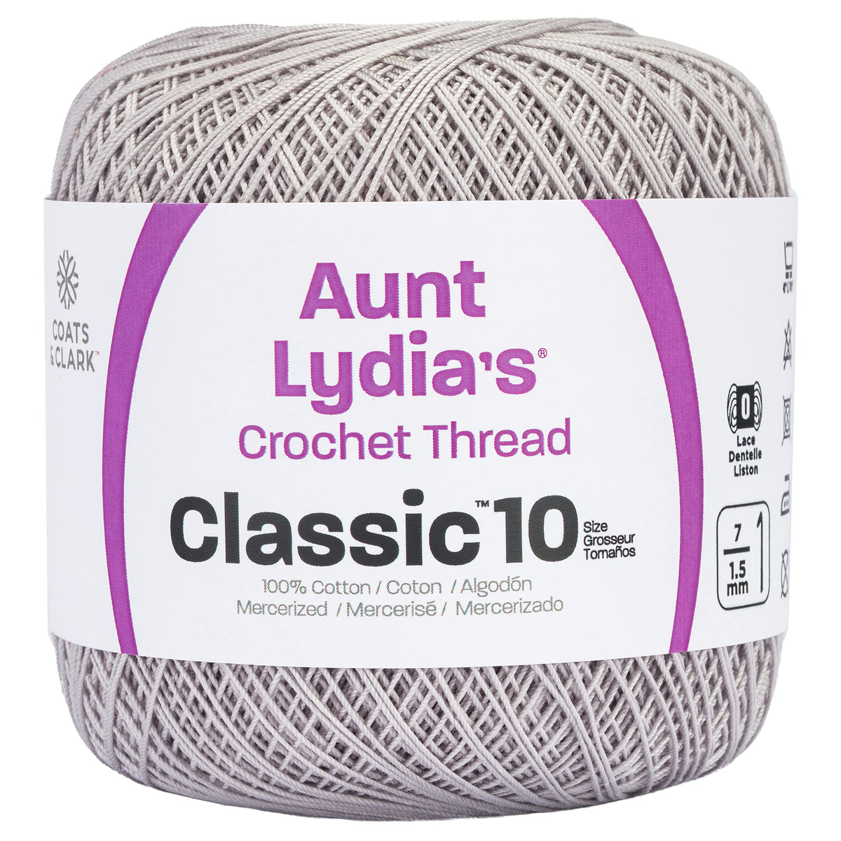 Coats & Clark Yarn, 10, Silver
