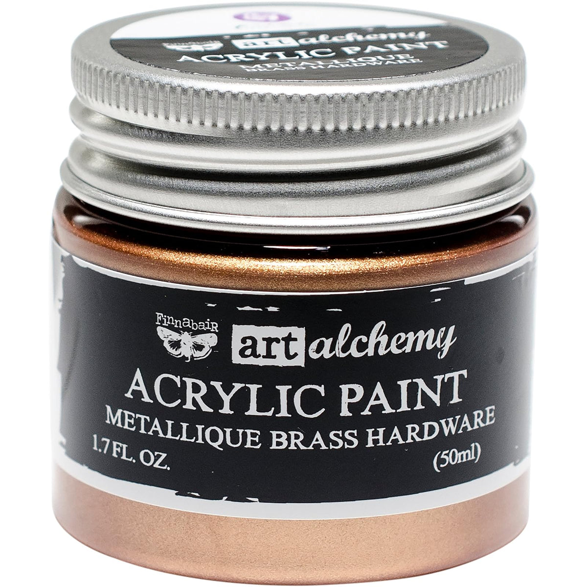 PRIMA MARKETING INC Paint, 1 Count (Pack of 1), Metallique Brass Hardware