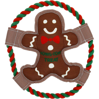 Pavilion Gift Company Pet Toy, 10", Brown, Red, Green, White