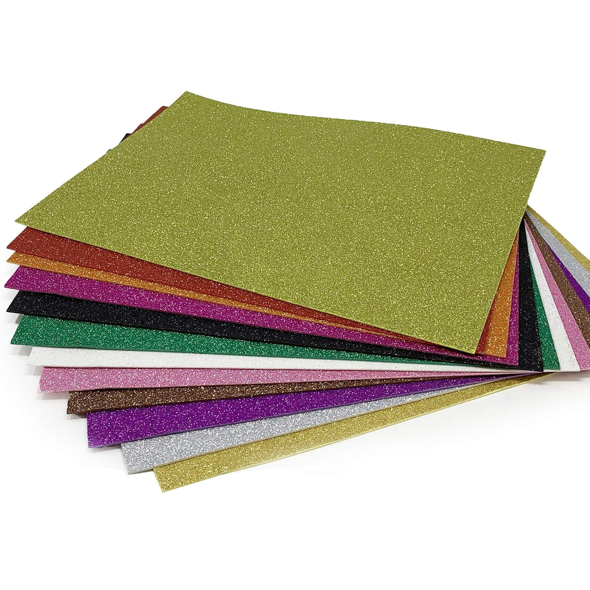 allgala Glitter, 12x16-Non-Adhesive, Assorted