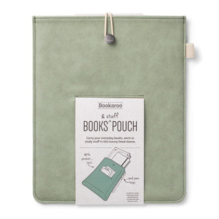 Bookaroo Book & Stuff Pouch Fern